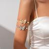 Bracciale Bracciale con Farfalla di Diamante a Braccio Aperto