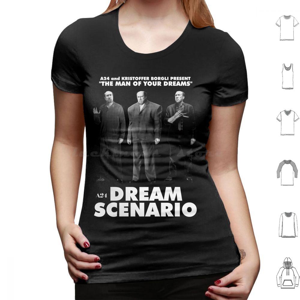 Dream Scenario Man Of Your Dreams T Shirt Cotton Men Women DIY Print Dream Scenario Sick Of Myself A24 Film Nicolas Cage