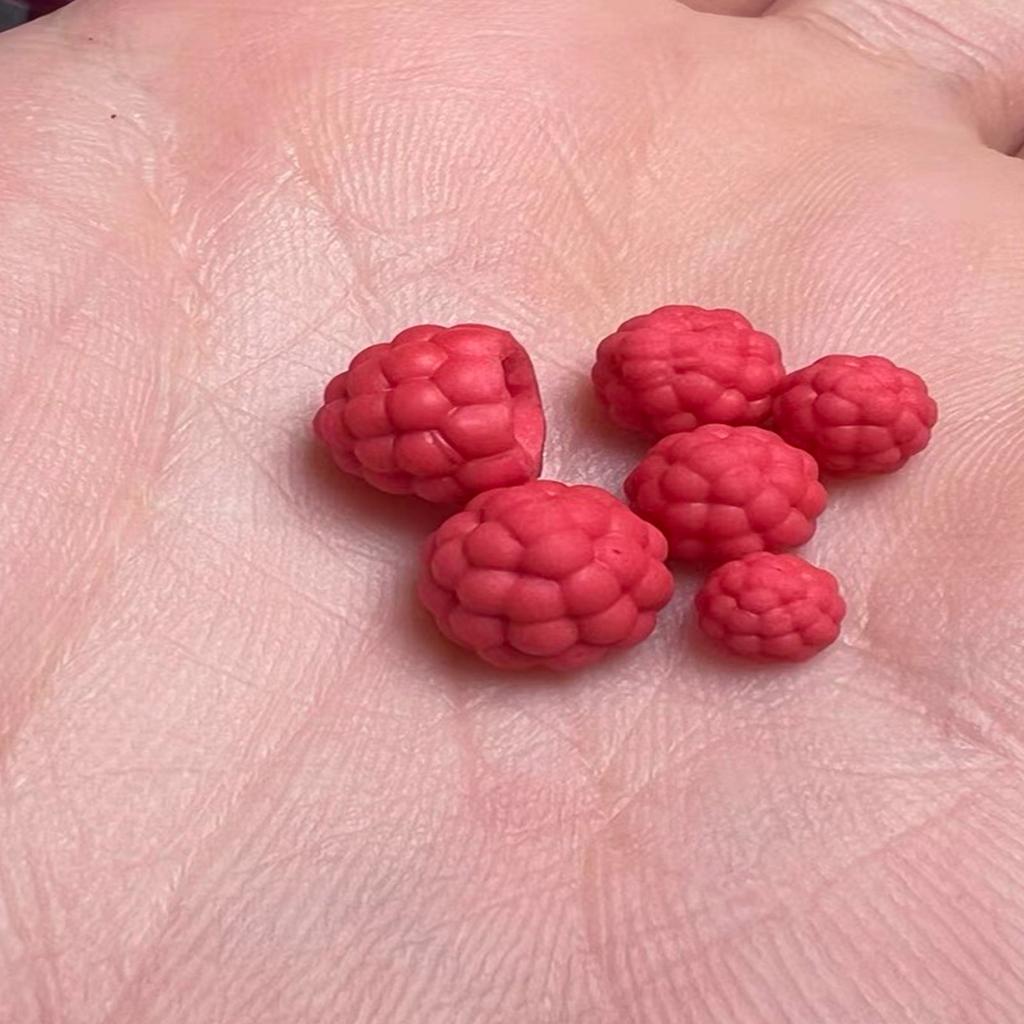 Raspberry Silicone Mold For Resin Crafts Jewelry Making Food Grade Mould Easy Release DIY Accessories Decoration
