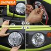SHINEKA Auto Frontscheinwerfer Lampe Dekoration Abdeckung Aufkleber für Suzuki Jimny 2019 2020 2021 2022 2023 2024 Exterieur Zubehör