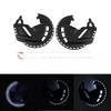 Motorcycle Brake Rotor Covers LED Ring Of Fire For Honda Goldwing GL1800 2001-2017 F6B 2013-2017