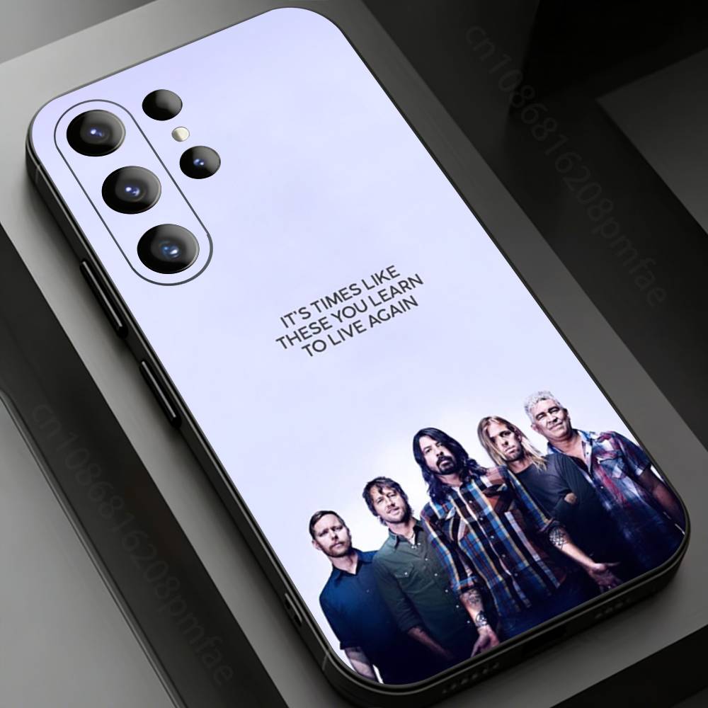 F-Foo F-Fighters Band Phone case for Samsung Galaxy S24,25,26,23 22,21,S20 Plus Ultra FE soft fundas cases