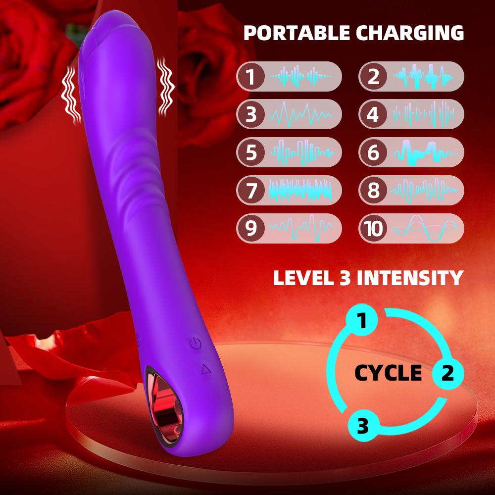 Dildo Vibrator for Women Rose Toy Vibration Vagina Clitoris Massager Erotic Toys Female Penis Vibrators Adult Sex Products Shop