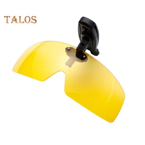 Polarized Clip Sunglasses for Men Women Frameless Flip Up One Piece Shield Lens UV Protection Glasses for Fishing Cycling Driving Running Climbing