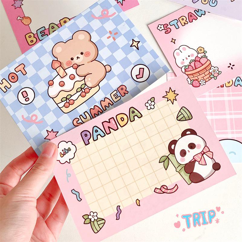 Exquisite Minimalist Cartoon Greeting Card - Christmas & Birthday Wishes