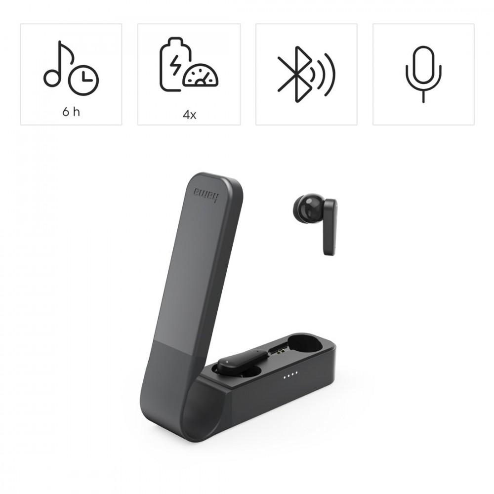 In Ear Headphone True Wireless Spirit Pocket II Black
