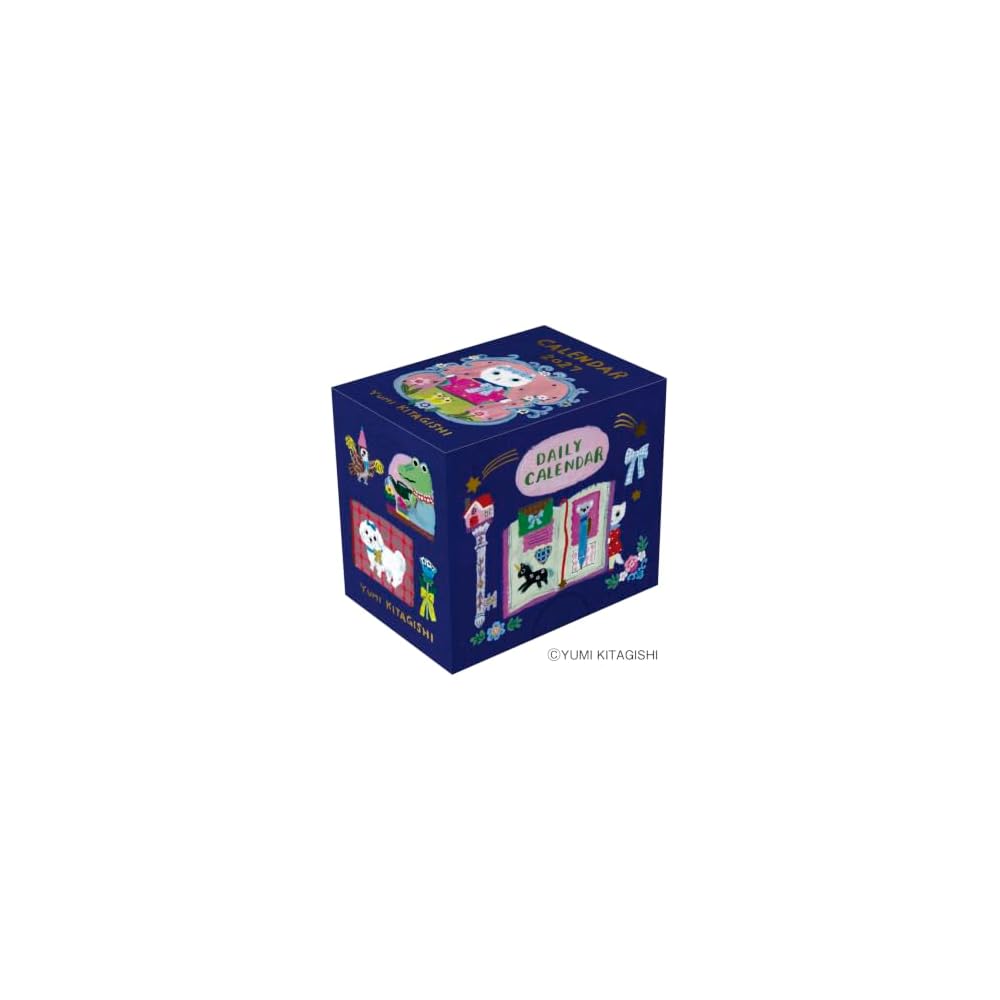 Shin-Nippon Calendar 2027 Daily Calendar by Yumi Kitagishi Mini Mini Daily Calendar NK4500