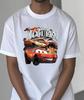 Cars Lightning McQueen Vibrant T-Shirt,Soft Breathable & Fade Resistant, Classic Fit for Daily Casual Wear