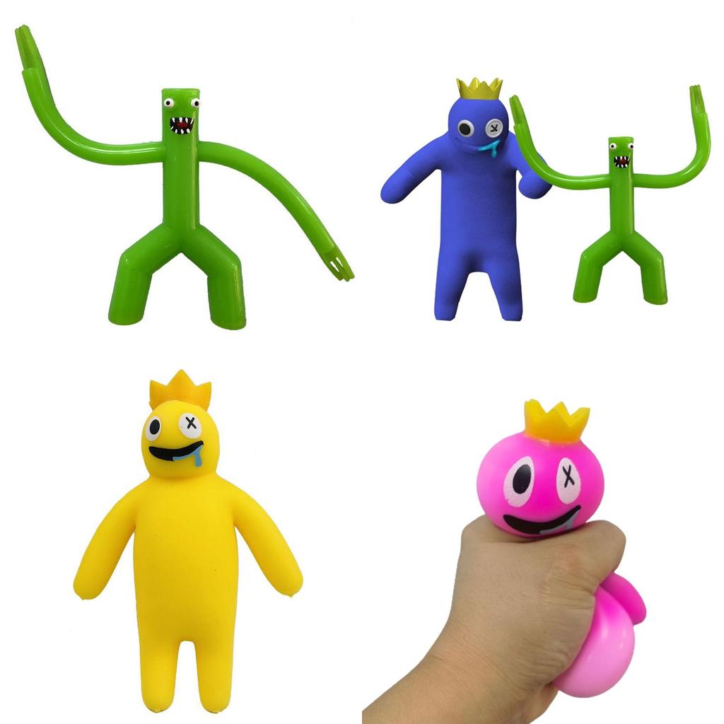 Roblox Rainbow Friends Jouet Fidget Squishy Anti-Stress Décompression Accessoire Cadeau de Noël