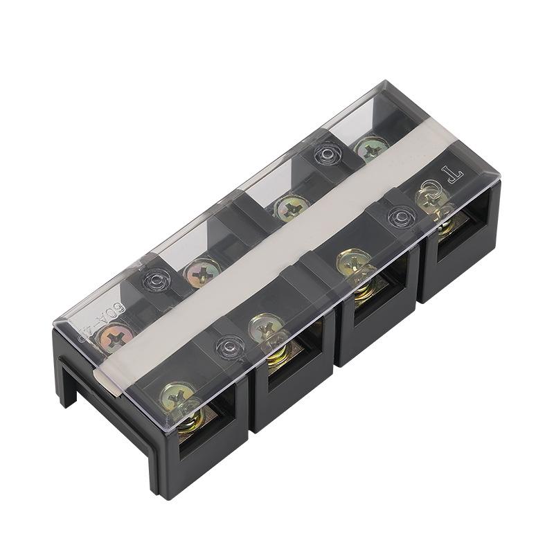 TC High Current Copper Terminal Block: 3, 4, 5 Positions (Models TC-603/604/1003/1004)
