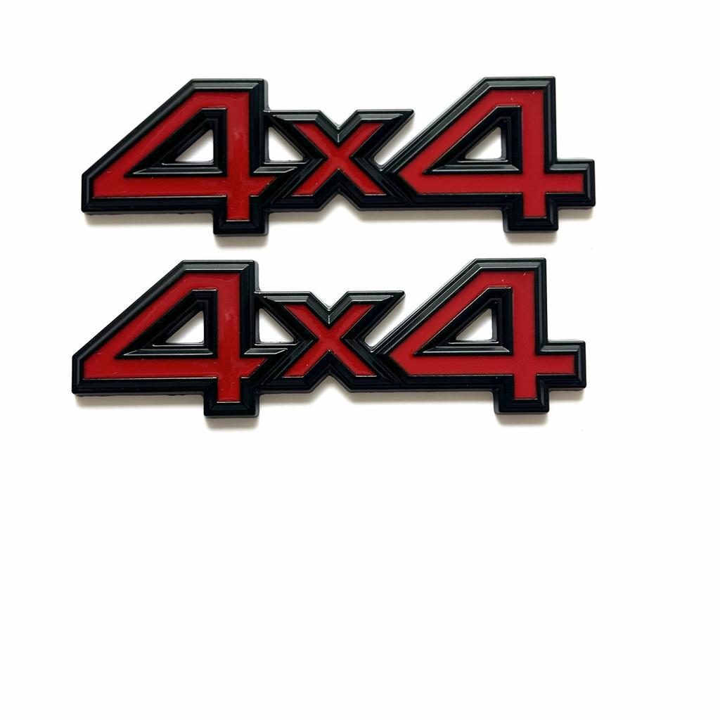 3D Metal Black Silver Red Logo 4X4 Emblem Car Fender Badge Trunk Decal For Jeep Sticker Auto Accessories Uy1
