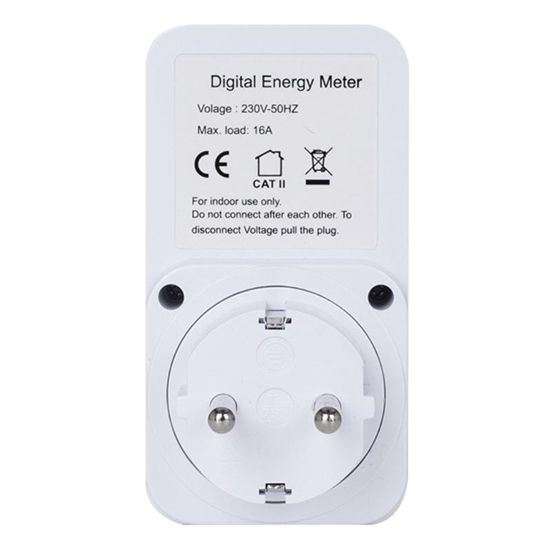 Digital Lcd Power Meter for DC Wattmeter Socket Power Meter Kwh  Power Analyzer Measurement Socket
