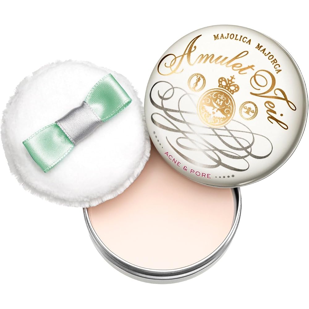 Majolica Majorca Amulet Veil Face Powder 7g Acne Prevention Medicated Cosmetic