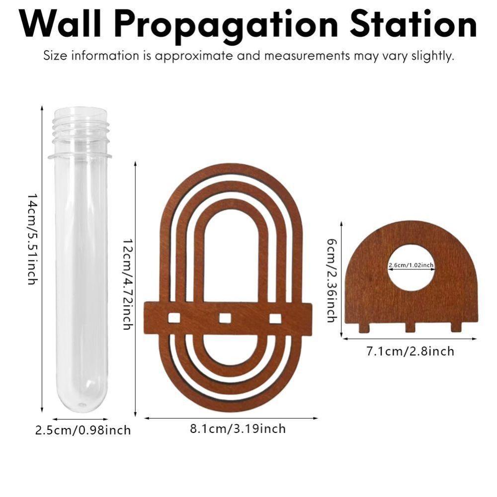 Hydrokultur Pflanzen Wandhängevase Kegelförmiger Blumentopf für Heim- und Bürodekoration