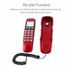   Wall Telephone   Hotel Incoming Caller ID LCD Display Landline Phone Black