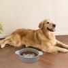 Tigela Alimentadora Lenta para Cães Prato de Comida Lenta para Cães Tigela de Silicone para Comida de Pet Previne Engasgos para Cães e Gatos que Comem Rápido