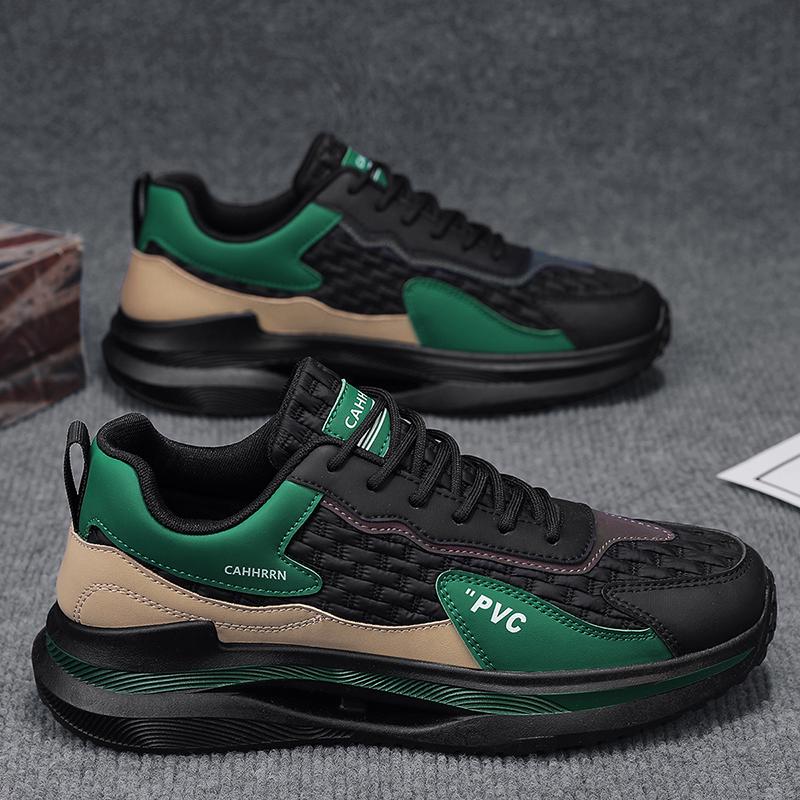 

Men s shoes 2024 new summer breathable construction site work labor insurance shoes men s black non-slip running sports dad shoes 39