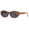Retro High-End Polygon Sunglasses: Unisex UV Protection with Face-Slimming Design
