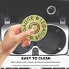 2 PCS Car Cupholder Coaster, Cool 12 Gauge Shaped Absorbent Cup Holder ert Coaster with Finger Notch, Anti Slip Vehicle Drink Mat Vintage Cup Holder