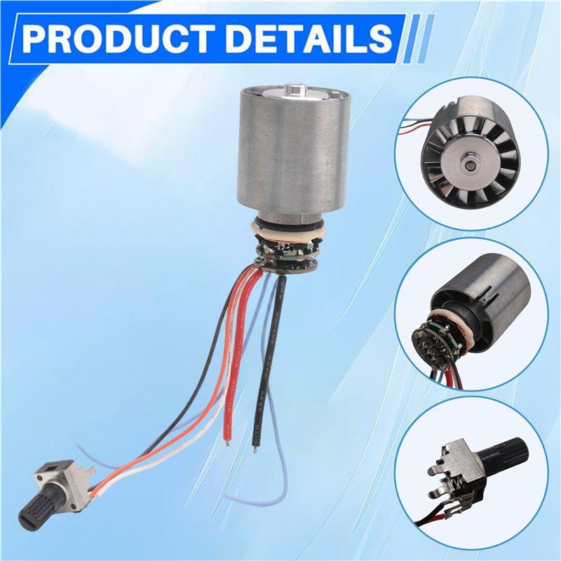 Promotion!130000 RPM Brushless Motor Fan Motor With Drive Board For Brushless Blower Violent Fan Brushless Motor