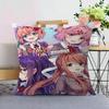 Anime Game DDLC D-Doki Pillow Cover Sofa Cushion Cover Home Room Decoration Children Gift