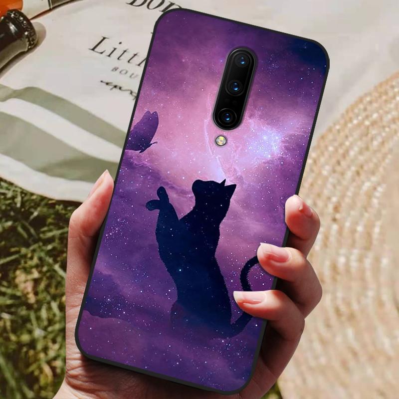 For Oneplus 7 Pro Case Fashion Slim Soft TPU Phone Back Cover Cases For One Plus 7T Pro 7 T Cover for oneplus7T oneplus7 Coque