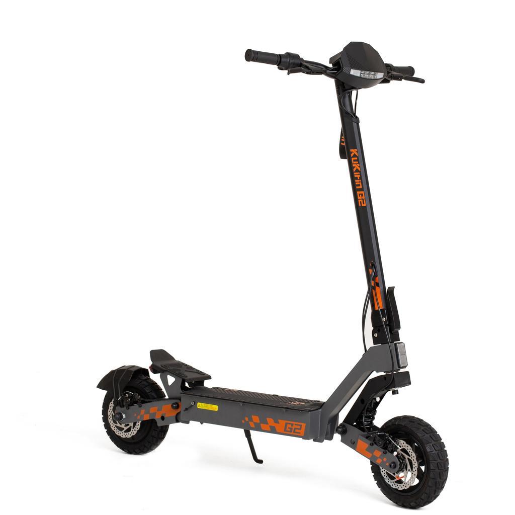 KuKirin G2 800W Electric Scooter, 48V 15Ah Battery, 55km Range, 10" Tubeless Tires, Dual Disc Brakes - Commuter E-Scooter