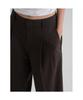 8SECONDS Striped Wide Slacks Brown