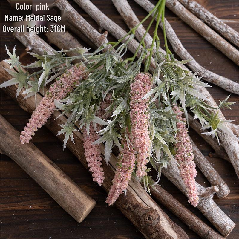 Artificial Daisy Sage Flowers for Wedding Decorations - INS Style CL10004