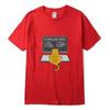 Summer Unisexs Cotton Tshirt with Funny Programmer Print Casual Loose Trendy Crew Neck Short Aesthetic Graphic T Shirts