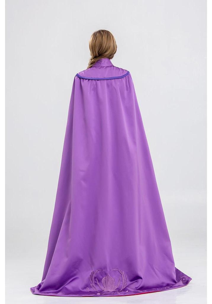 Frozen Anna Princess Adult Costume with Cape for Cosplay