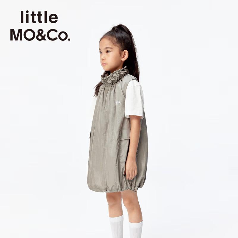 маленькая MO&Co. Девочки Платье А-силуэта без рукавов 140