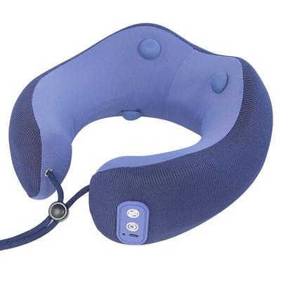 Portable Vibrating U-Shaped Neck Massage Pillow CN Plug (adapter Included)