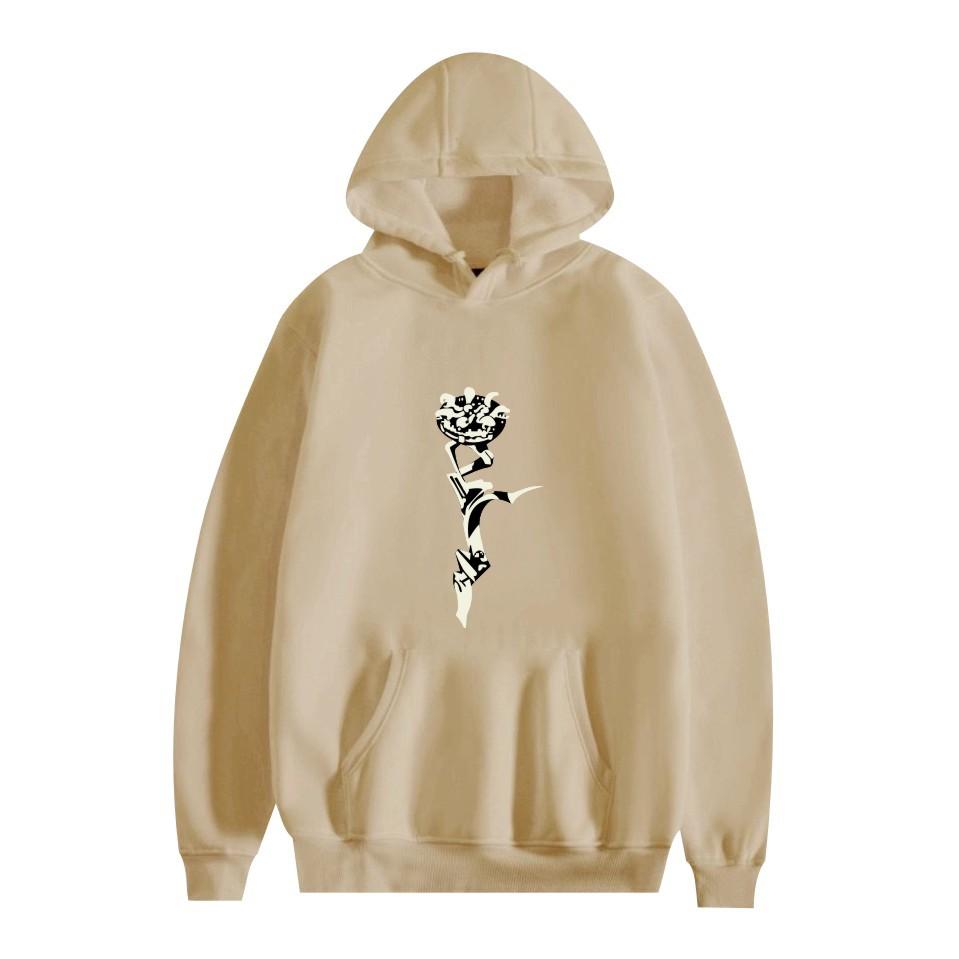 2025Fashion Trend Casual Loose Personality Anime Print Hoodie Comfortable High-Quality Sports Hoodie