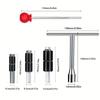 1 set Tappo Acqua per Tubi - Acciaio Inossidabile, Riparazione Perdite Tubi PPR, Strumento Idraulico Rapido