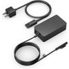 65W Surface Pro Laptop Charger for Microsoft Surface Pro 9, 8, 7+, 7, 6, 5, 4, 3, X, Surface Laptop 5 Studio i5 Go 3 2, Surface Go 4 3 2 1, Surface