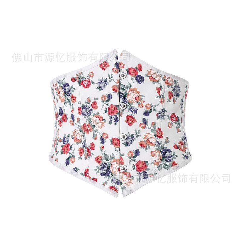 Abdominal Belt Waistband Outer Wear Fishbone Girdle Waistband Chest Support Palace Corset