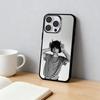 Finn Wolfhard Stranger Telefoonhoesje Voor iPhone 17,16,15,14,13,12,11 Plus,Pro Max,XS,Gekleurde Zilverkleurig Binnenhoes