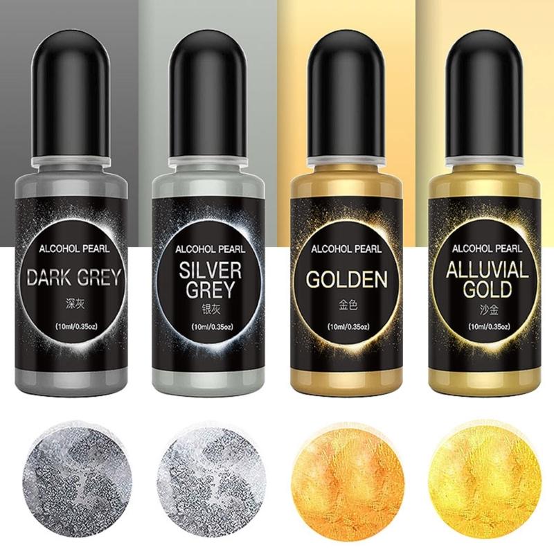 Epoxy Resin Dye 12 Color Epoxy Resin Pigment Liquid Concentrated Epoxy Resin Paint Liquid for Epoxy Resin Molds Coloring