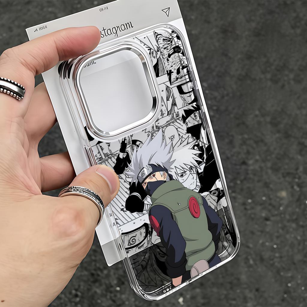 Anime Hatakes Kakashis Phone Case For iPhone 17e 17 16e 16 15 14 13 12 11 mini Pro Max X XR XSMAX 8 7 Air Plus Clear