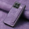 Retro Plain PU Leather Matte Holder Cover for Honor 400 Pro 400 Lite Wristband Kickstand Silicone Case for Honor400 Pro
