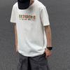 Skechers Versatile Comfortable Sports Letter Pattern Cartoon Short Sleeve T-Shirt Unisex Tops L225U197-06B4