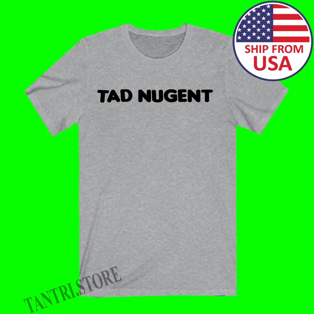 Tad Nugent Ted Nugent Funny Men s Grey Size S to 3XL S