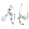 Reusable Snowflake Keychain Adorable Pendant Designs For Phone Bag Holiday Gift Giving