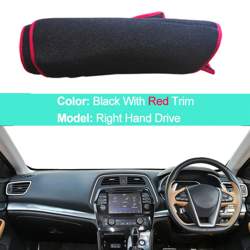 Car Dashboard Cover Carpet Dash Mat For Nissan Maxima 2016 - Auto Sun Shade DashMat Anti-UV Anti-sun Rug Pad Cushion