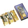 Retro Oil Painting Bookmark: Exquisite Metal Souvenir for Teacher's Day and Back-to-School Gifts