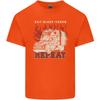 Lorry Driver Eat Sleep Truck Trucker Unisexs Light Cotton Tshirt