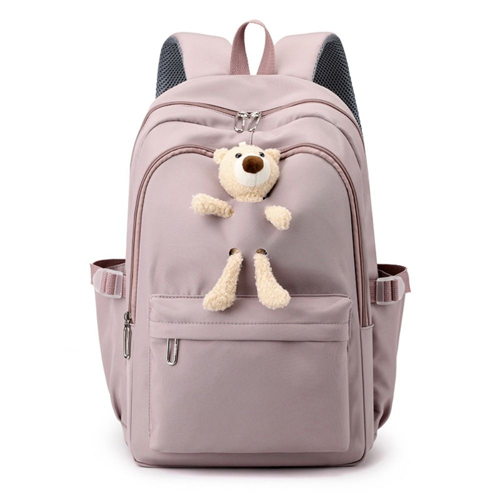 Oxford Large Capacity Backpack Schoolbag Casual Knapsack Simple Korean Style School Bag  Kids
