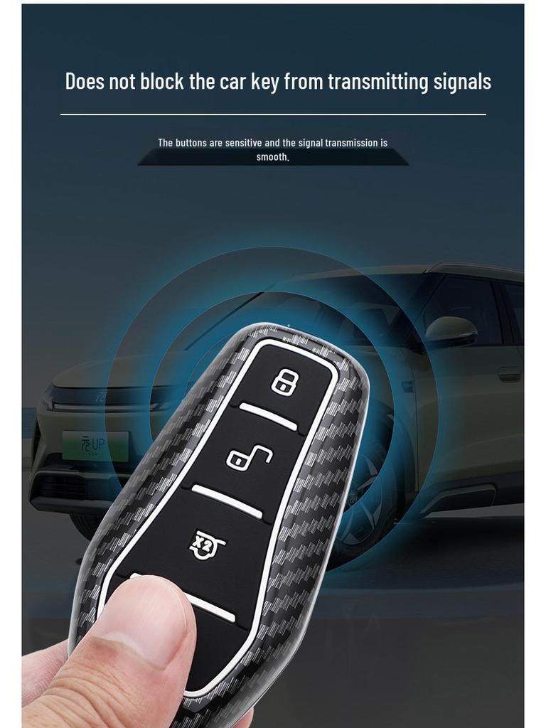 BYD Yuan Plus 22-24 Key Case: Car Interior Protective Shell