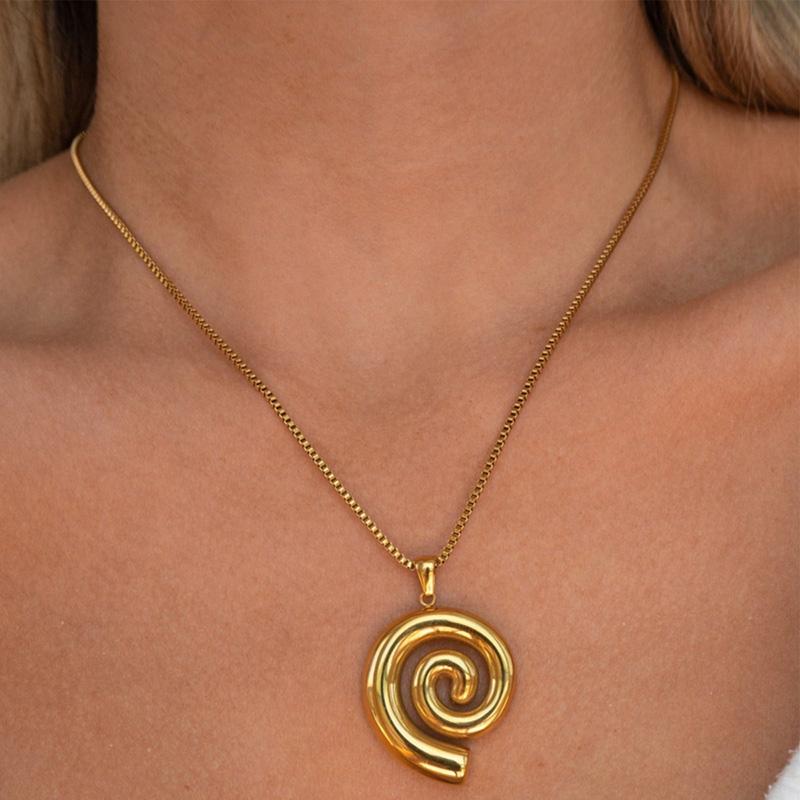 

Ожерелья с подвеской в виде морской звезды из нержавеющей стали 316L Foxanry Модные Простые Элегантные Не выцветающие Пляжные Украшения Подарки EL0028 золотой